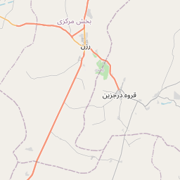 نقشه رزن