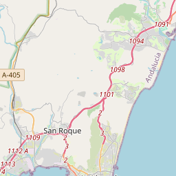 SW map tile